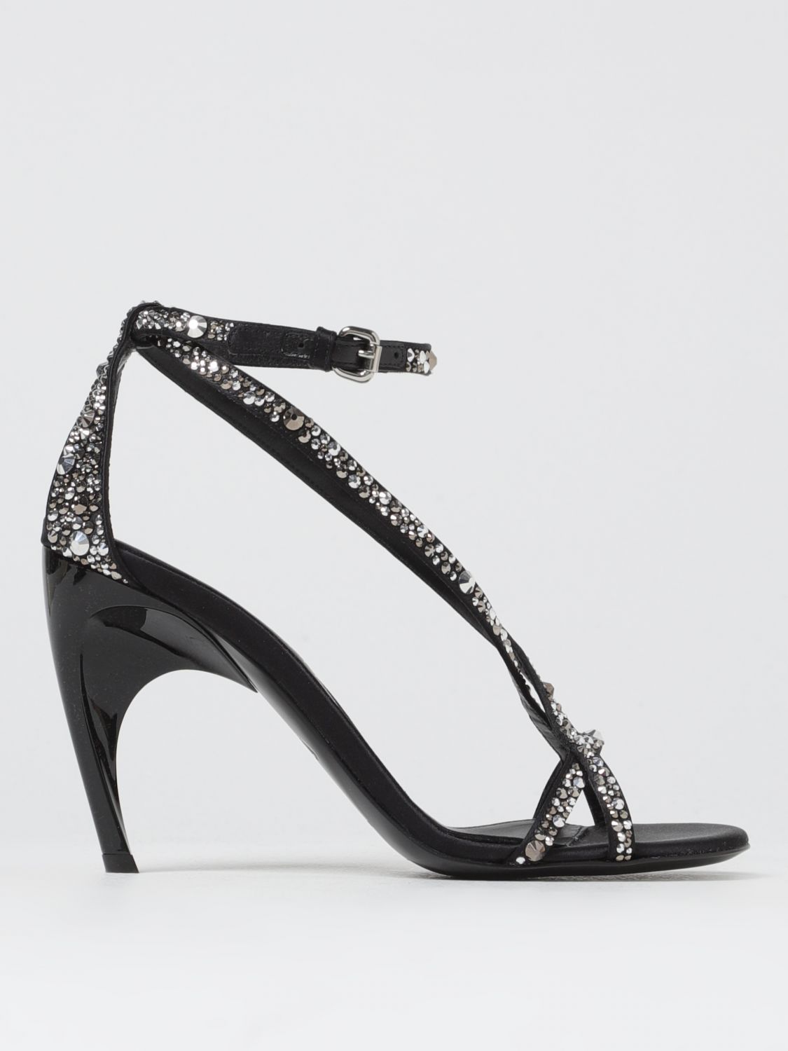 Alexander McQueen Heeled Sandals ALEXANDER MCQUEEN Woman colour Black