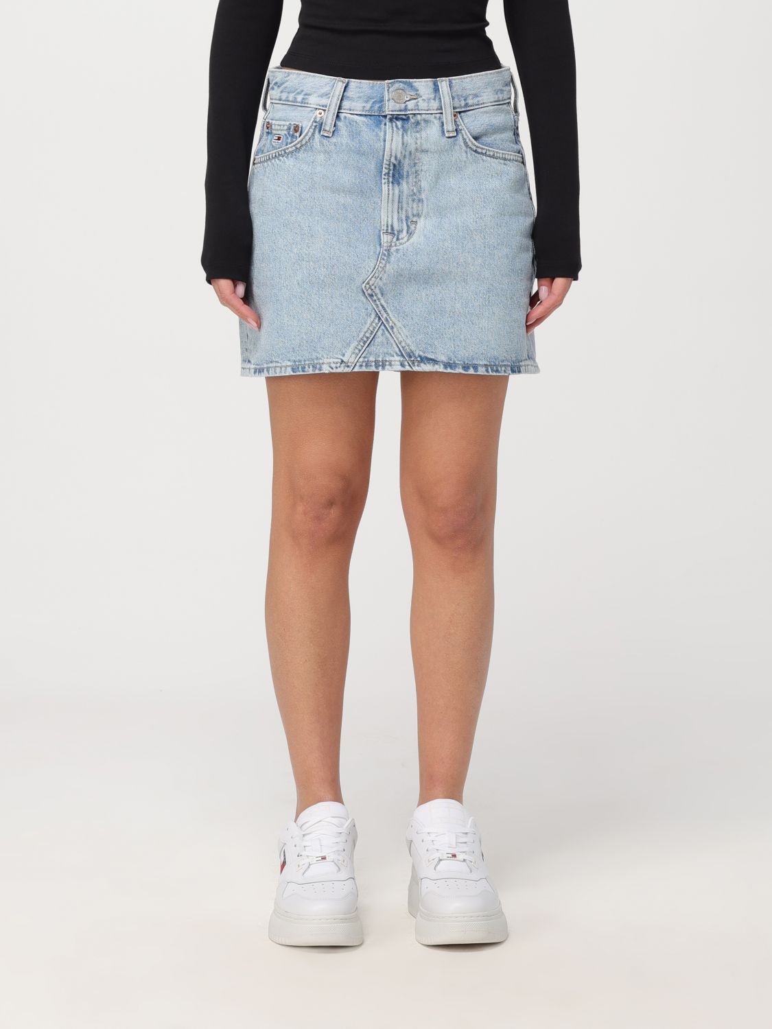 Tommy Jeans Skirt TOMMY JEANS Woman colour Stone Washed