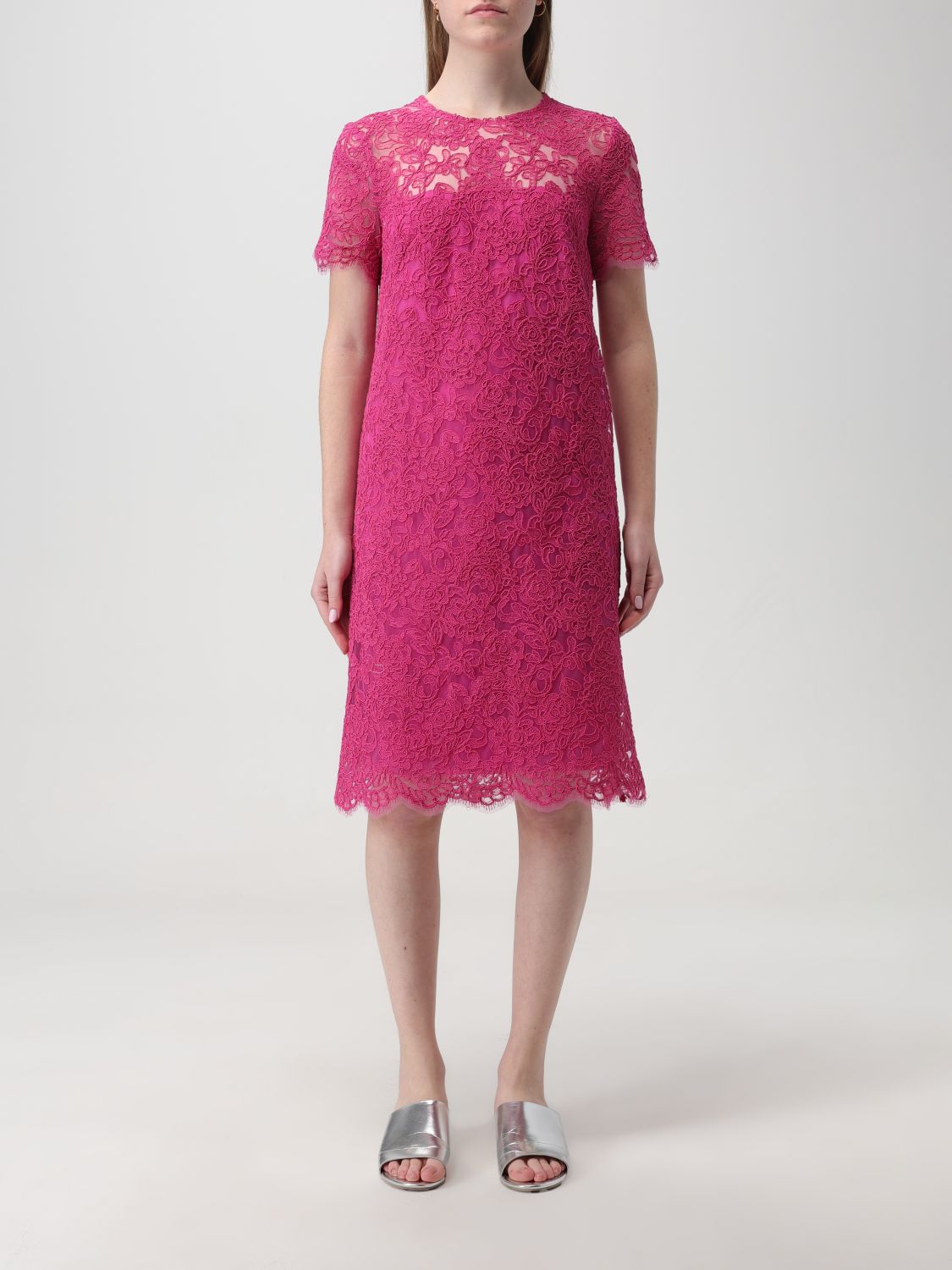 Ermanno Scervino Dress ERMANNO SCERVINO Woman colour Fuchsia