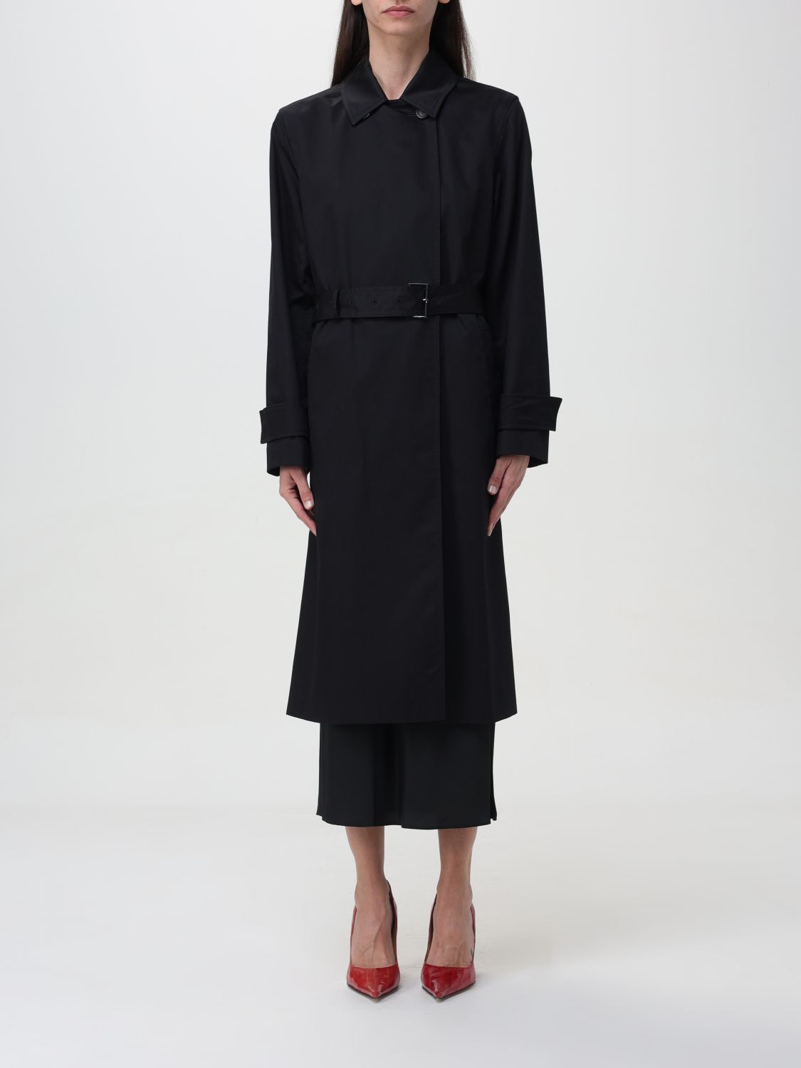 Calvin Klein Trench Coat CALVIN KLEIN Woman colour Black