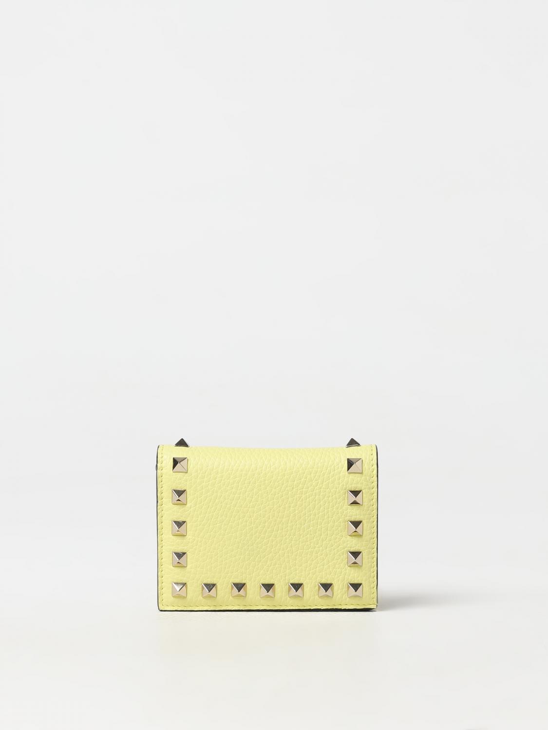 VALENTINO GARAVANI Wallet VALENTINO GARAVANI Woman colour Yellow