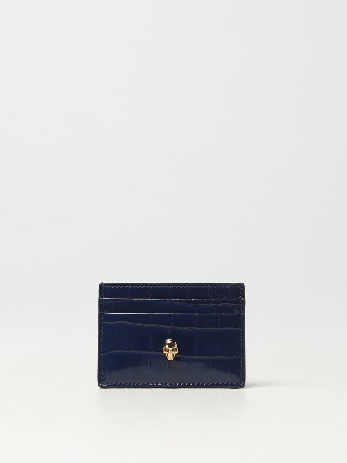 Alexander McQueen Wallet ALEXANDER MCQUEEN Woman colour Blue