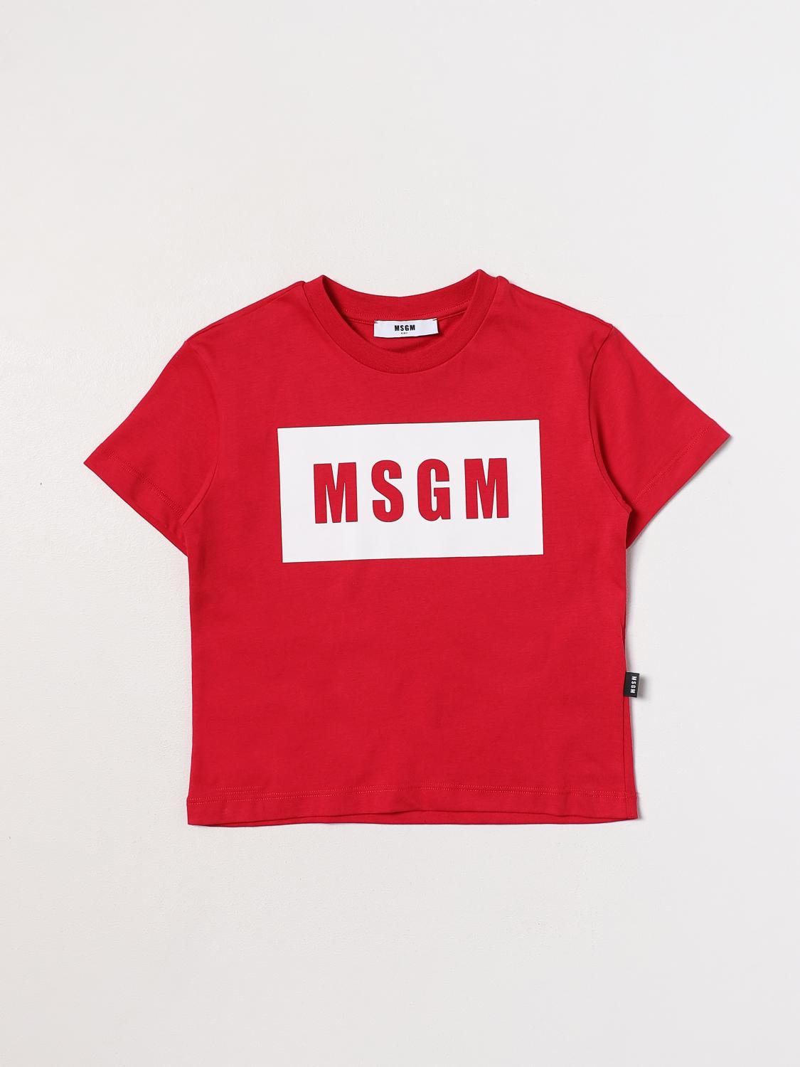 Msgm Kids T-Shirt MSGM KIDS Kids colour Fuchsia