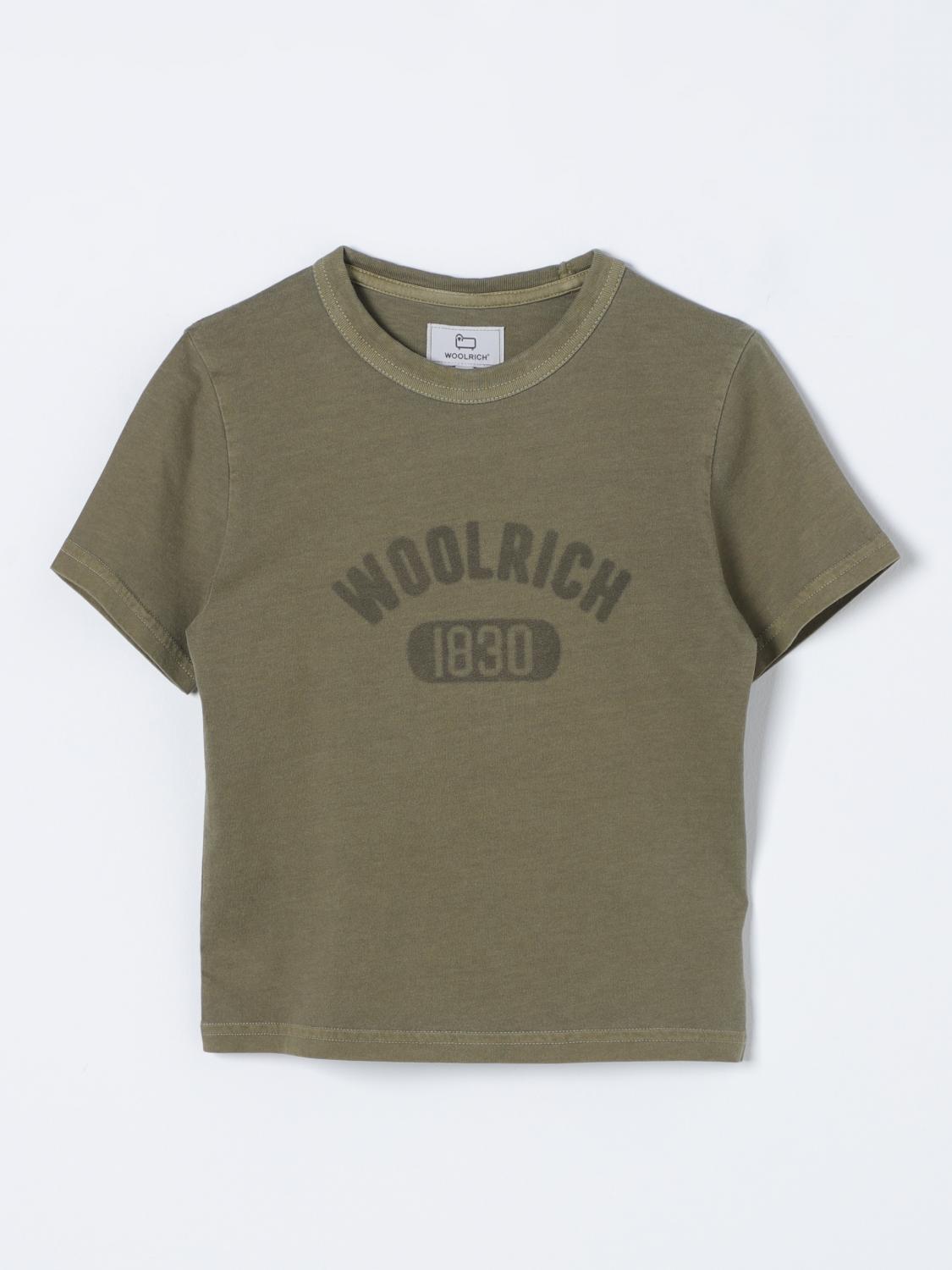 Woolrich T-Shirt WOOLRICH Kids color Green