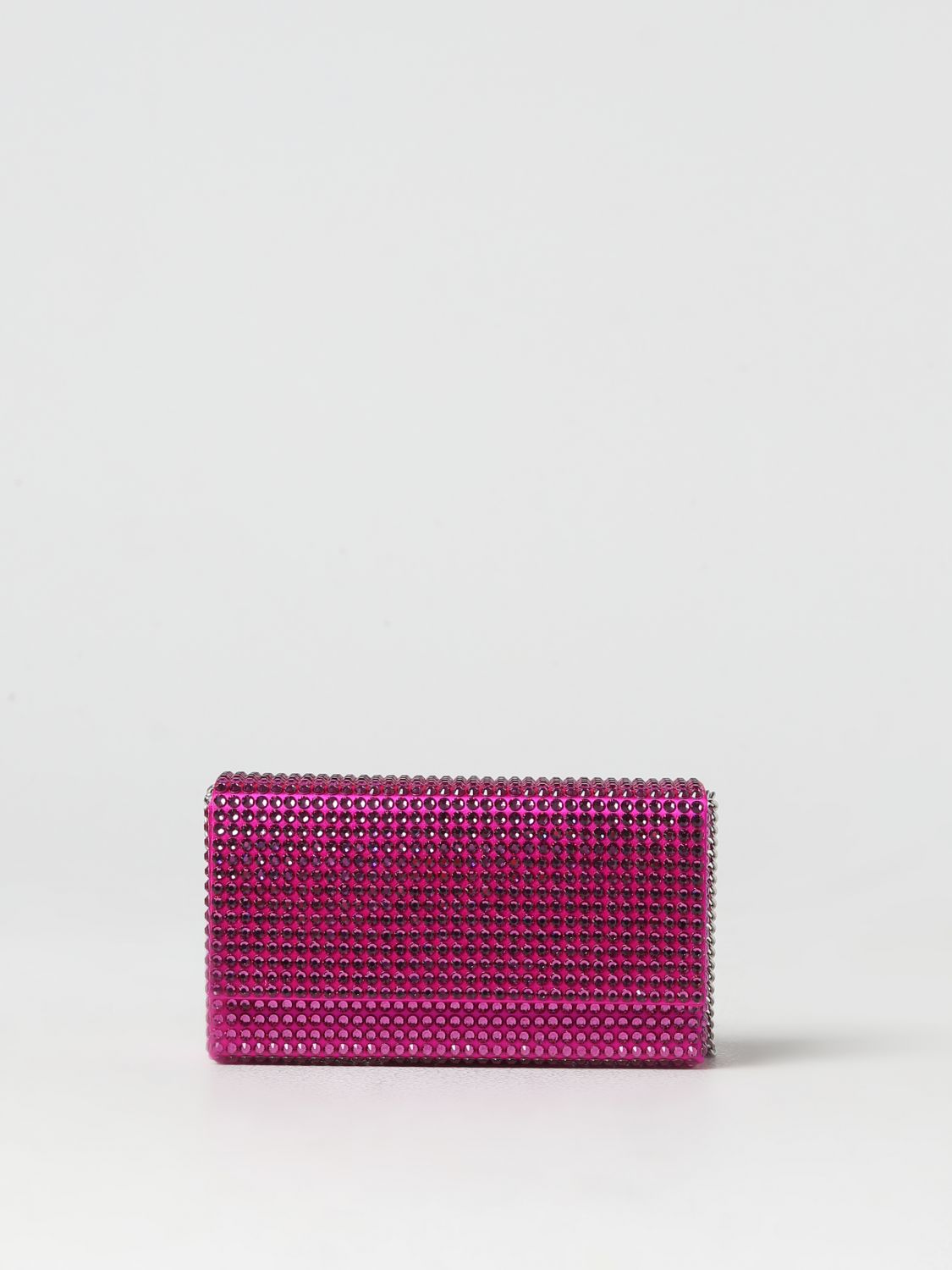 Amina Muaddi Mini Bag AMINA MUADDI Woman colour Fuchsia