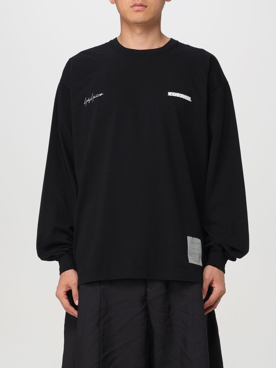 Yohji Yamamoto T-Shirt YOHJI YAMAMOTO Men color Black