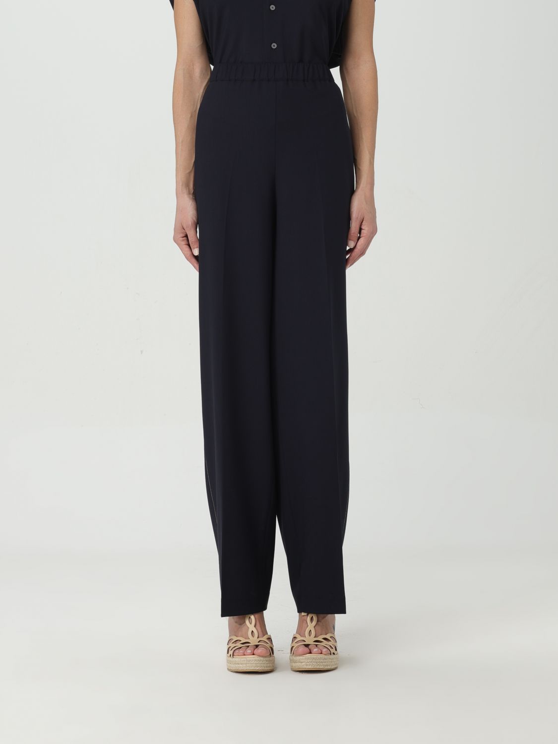 Fabiana Filippi Trousers FABIANA FILIPPI Woman colour Blue