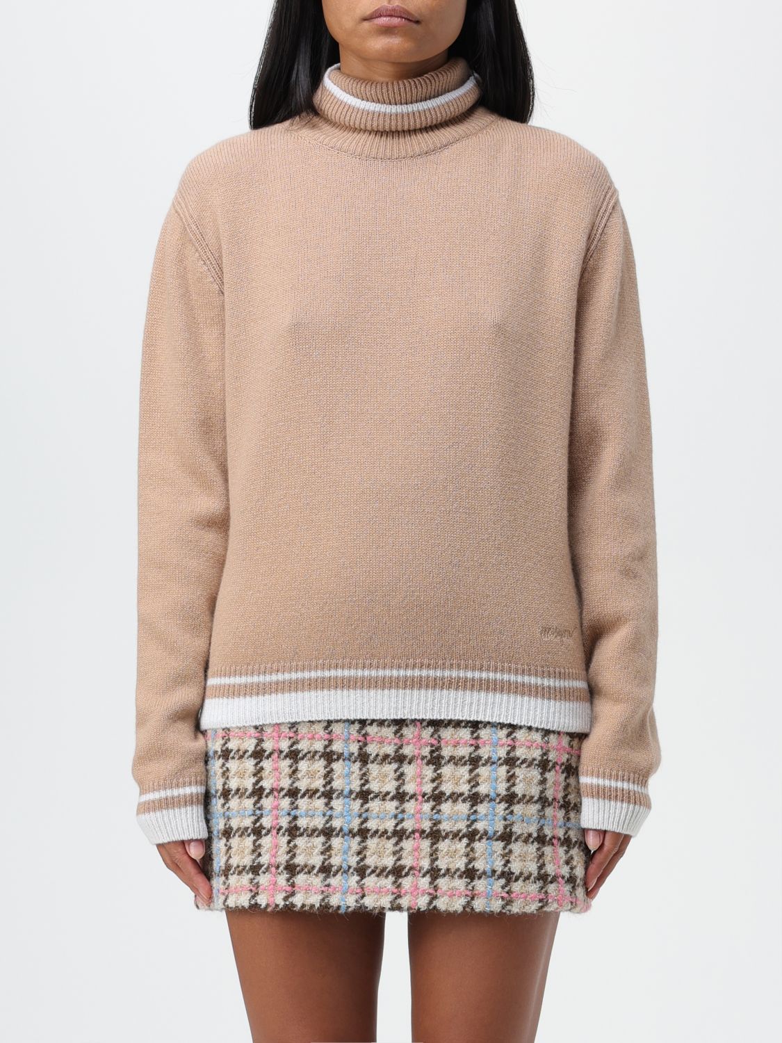 Msgm Jumper MSGM Woman colour Beige