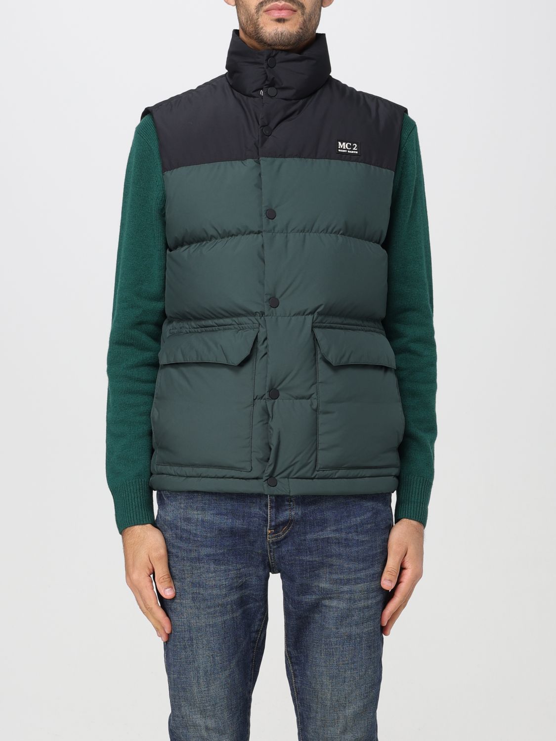 Mc2 Saint Barth Jacket MC2 SAINT BARTH Men colour Green