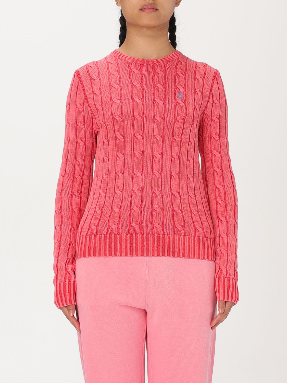Polo Ralph Lauren Sweater POLO RALPH LAUREN Woman color Coral