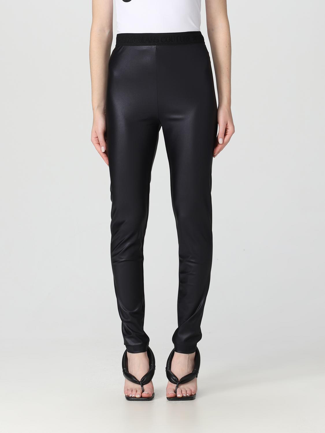 Versace Jeans Couture Trousers VERSACE JEANS COUTURE Woman colour Black