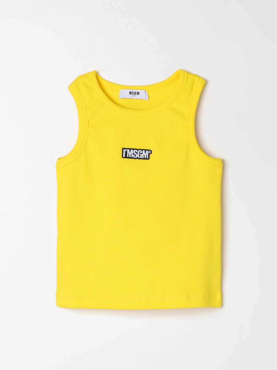 Msgm Kids T-Shirt MSGM KIDS Kids colour Yellow