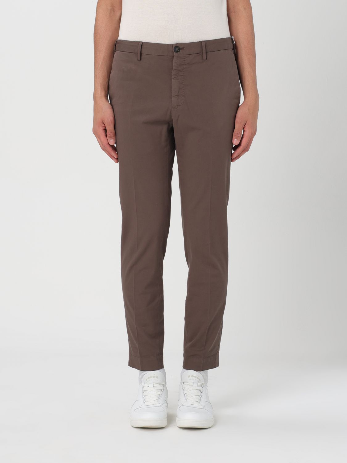 Incotex Trousers INCOTEX Men colour Brown