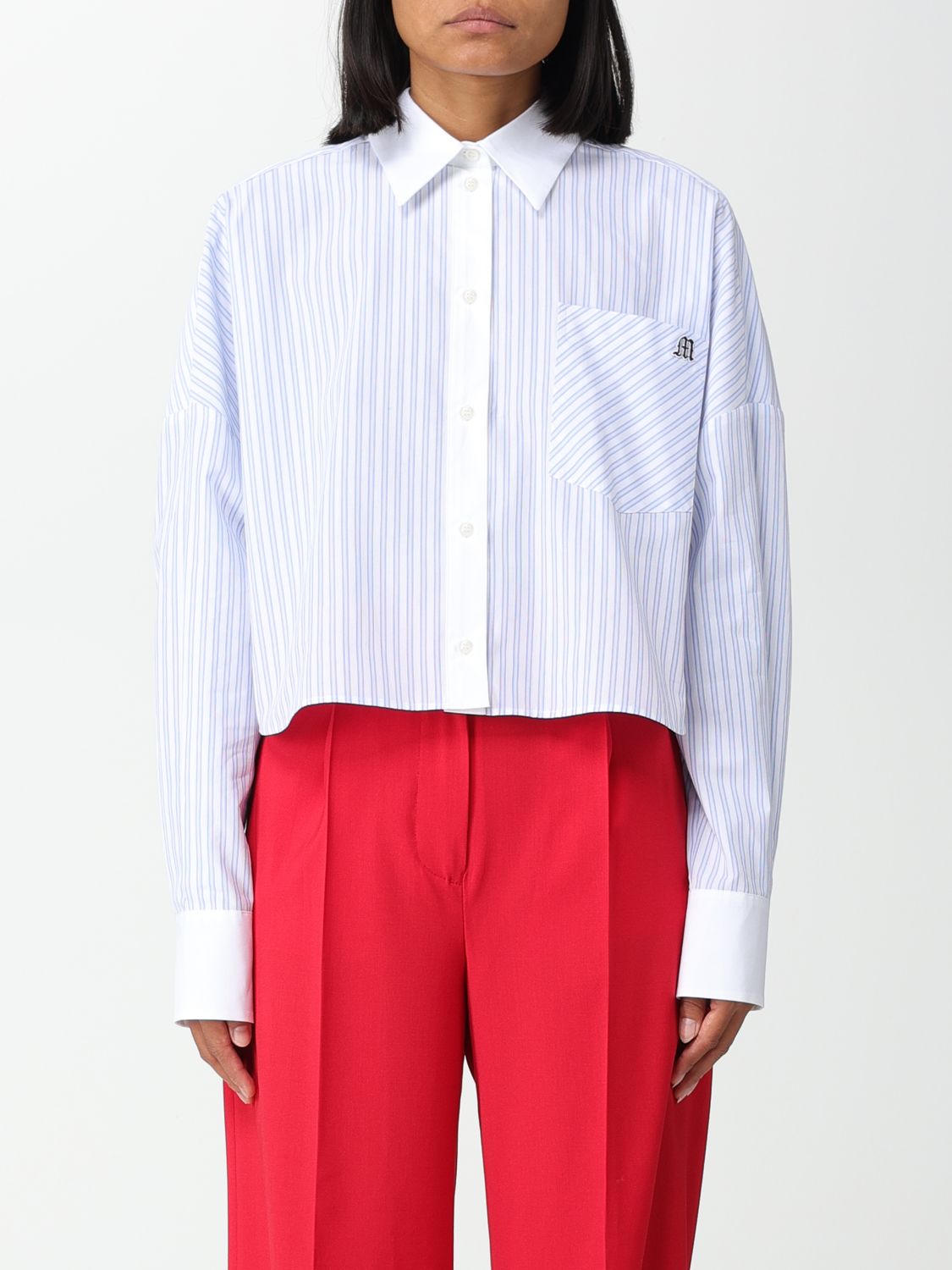 Msgm Shirt MSGM Woman colour Blue