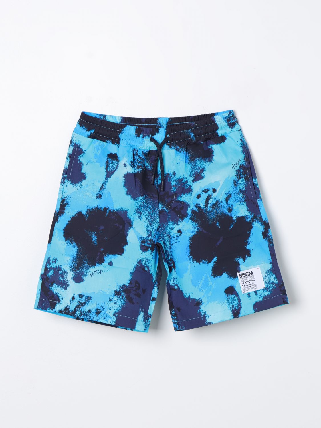 Msgm Kids Shorts MSGM KIDS Kids colour Gnawed Blue