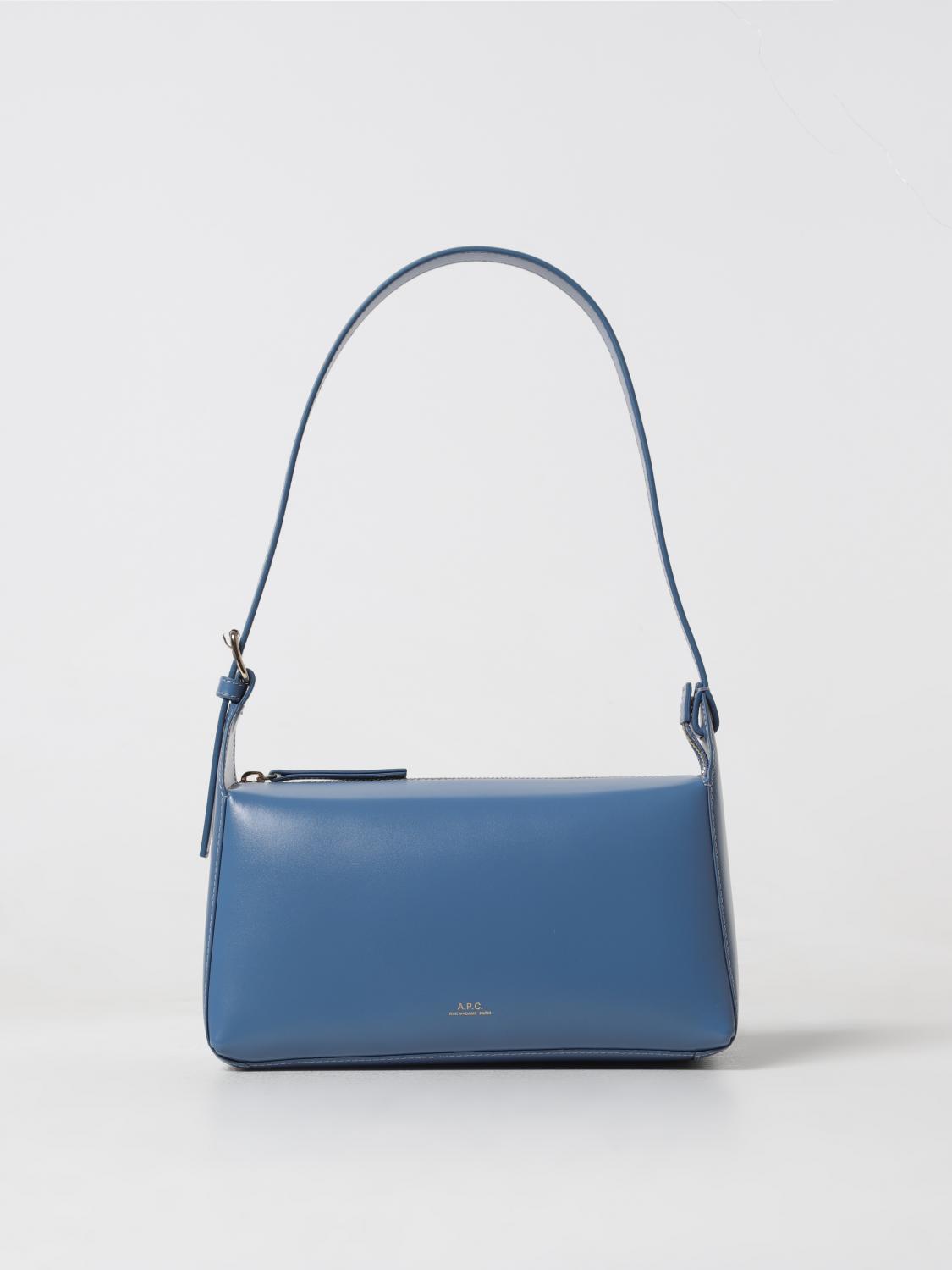 A.P.C. Shoulder Bag A.P.C. Woman colour Blue