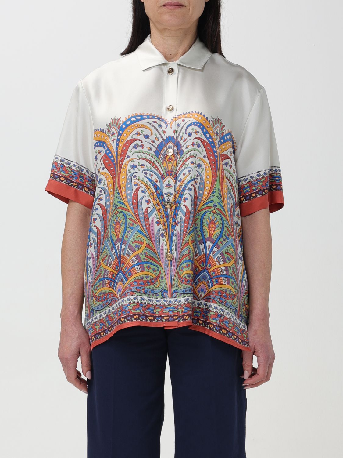 Etro Shirt ETRO Woman colour White