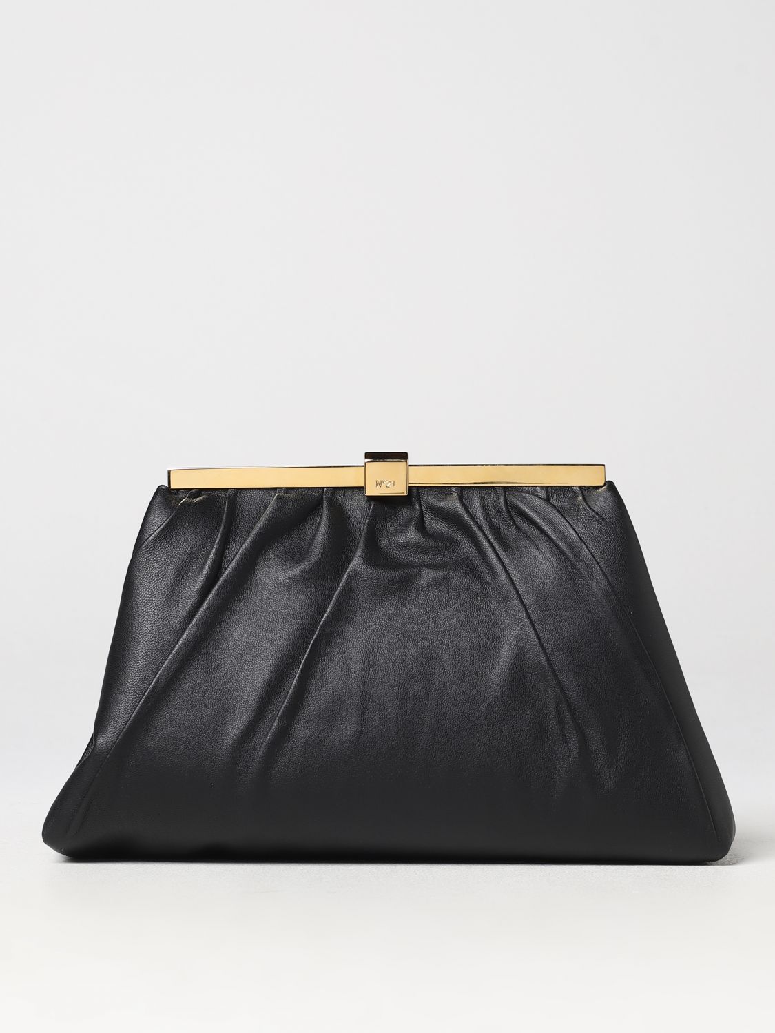 N° 21 Clutch N° 21 Woman colour Black