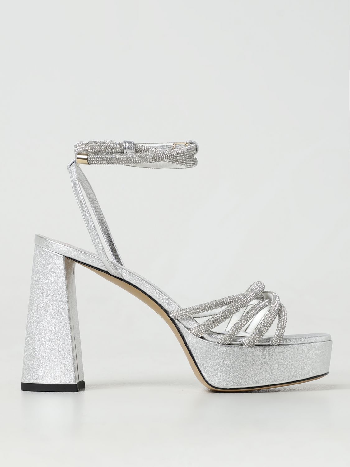 Patou Heeled Sandals PATOU Woman colour Silver