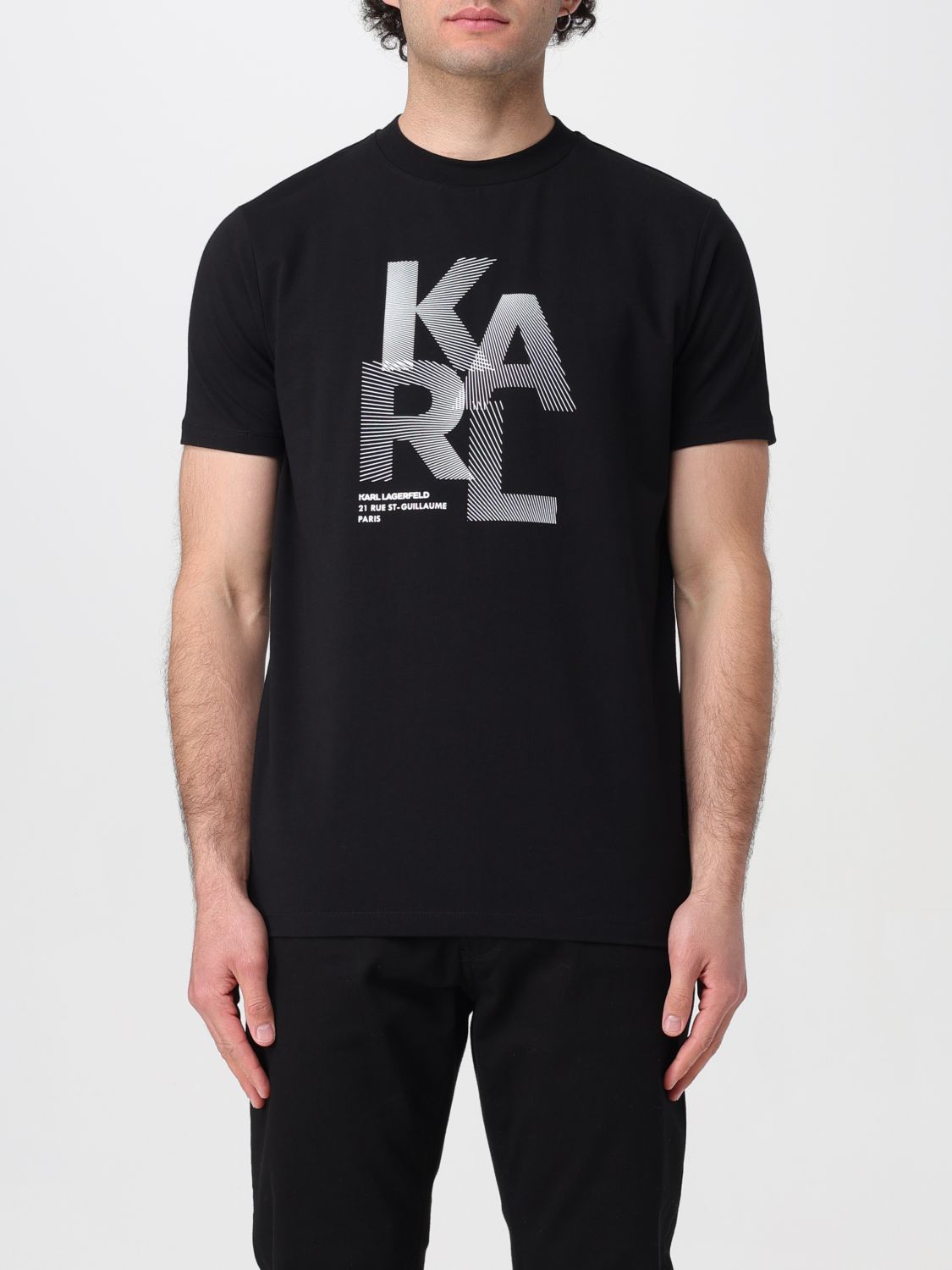 Karl Lagerfeld T-Shirt KARL LAGERFELD Men color Black