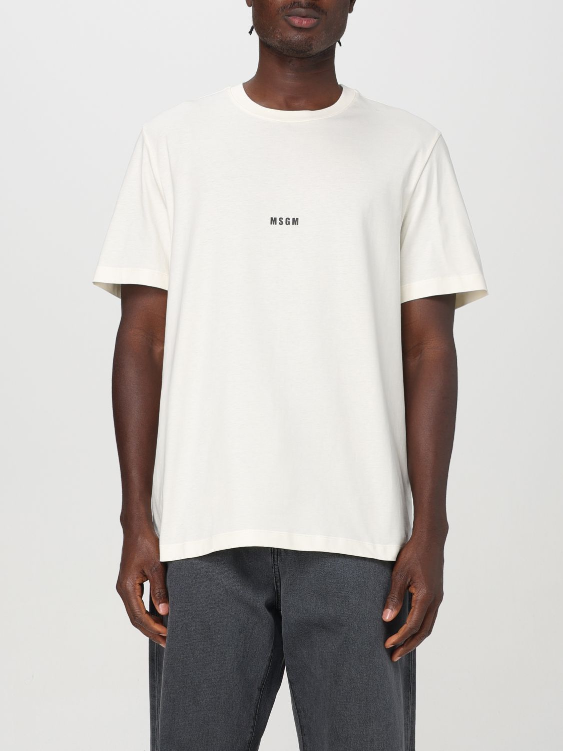 Msgm T-Shirt MSGM Men color Ivory