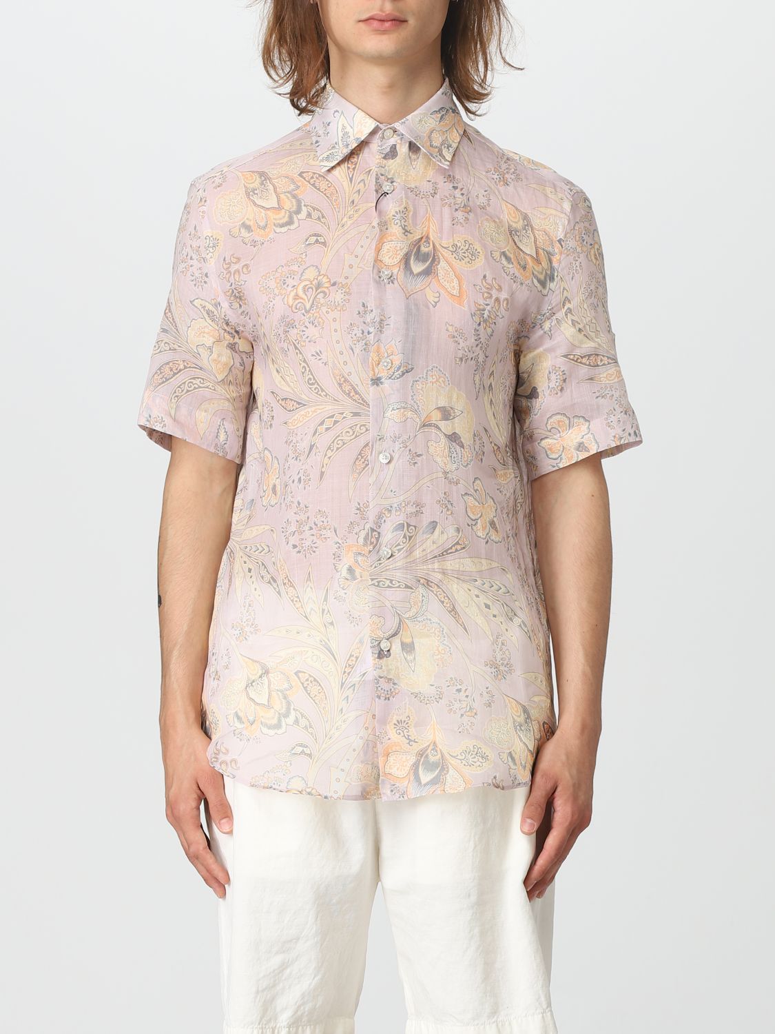 Etro Shirt ETRO Men colour Violet