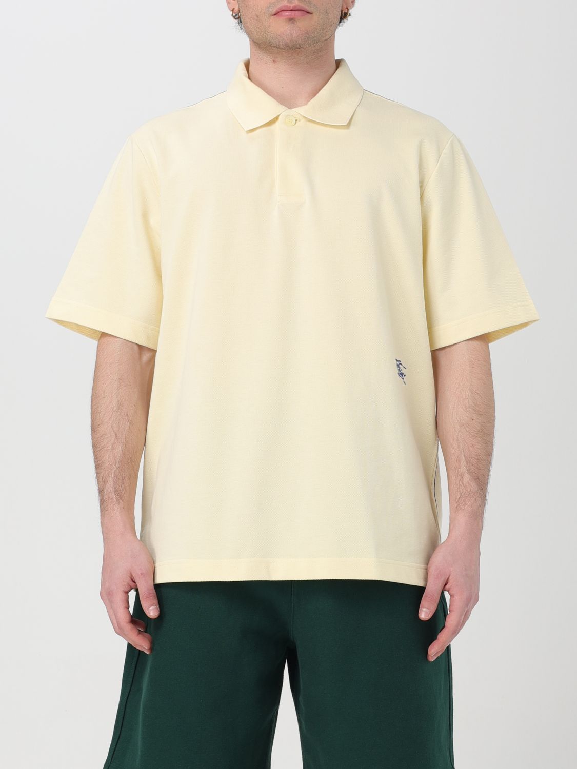 Burberry Polo Shirt BURBERRY Men colour Yellow