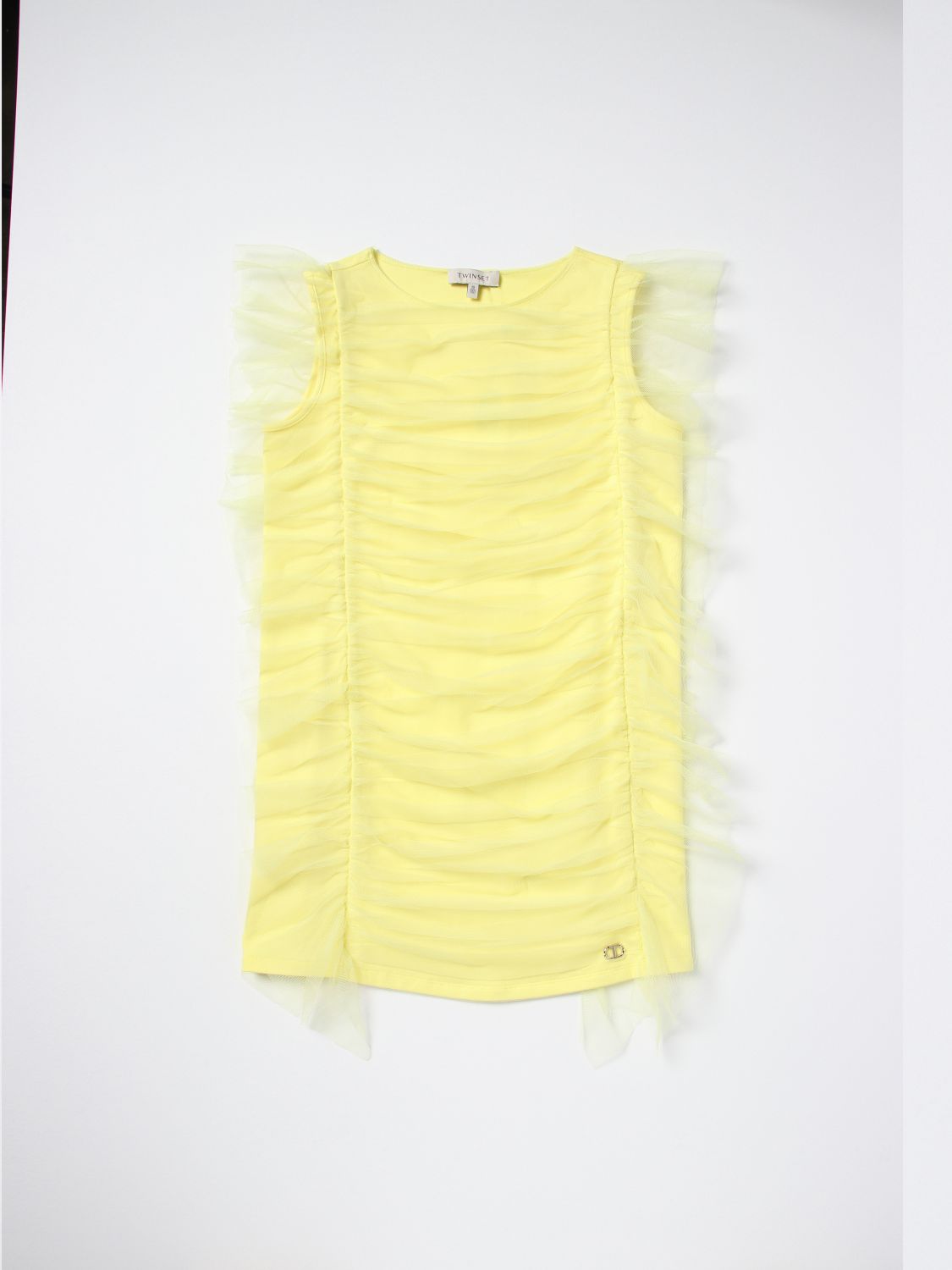 Twinset Dress TWINSET Kids colour Yellow