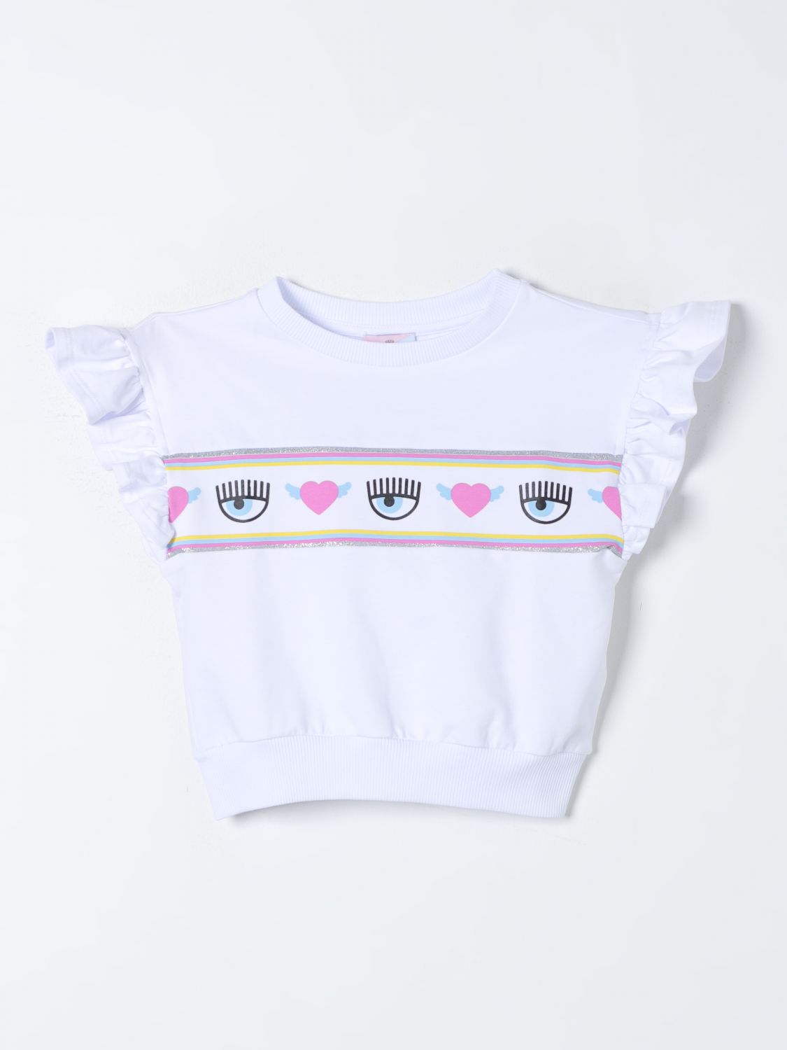 CHIARA FERRAGNI Jumper CHIARA FERRAGNI Kids colour White