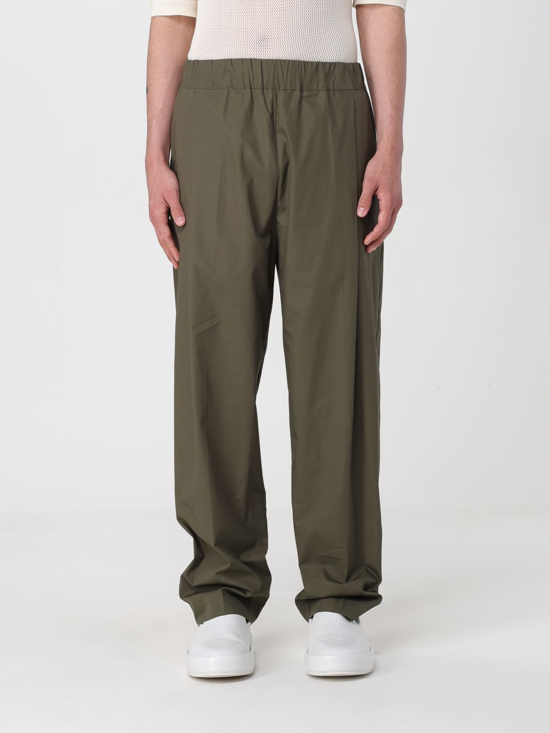 Laneus Trousers LANEUS Men colour Green