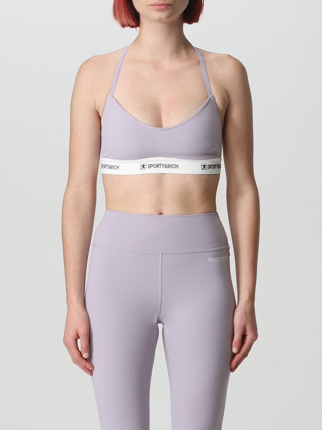 Sporty & Rich Top SPORTY & RICH Woman colour Violet