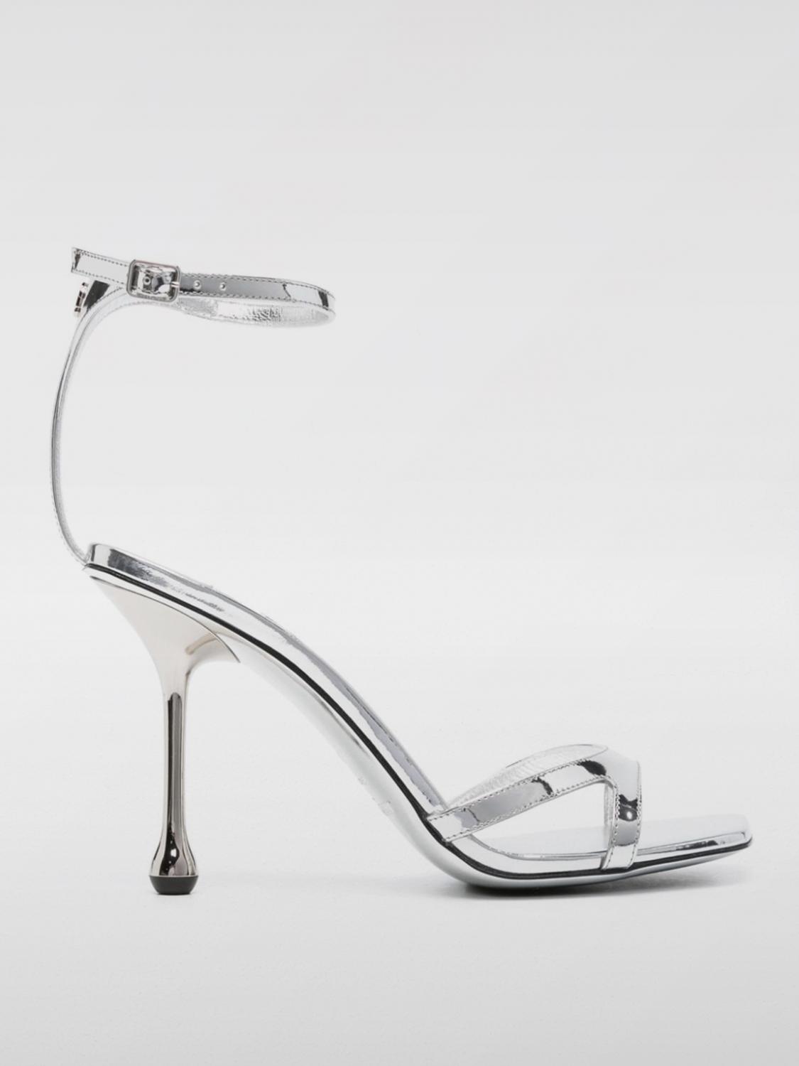 Jimmy Choo Heeled Sandals JIMMY CHOO Woman color Silver