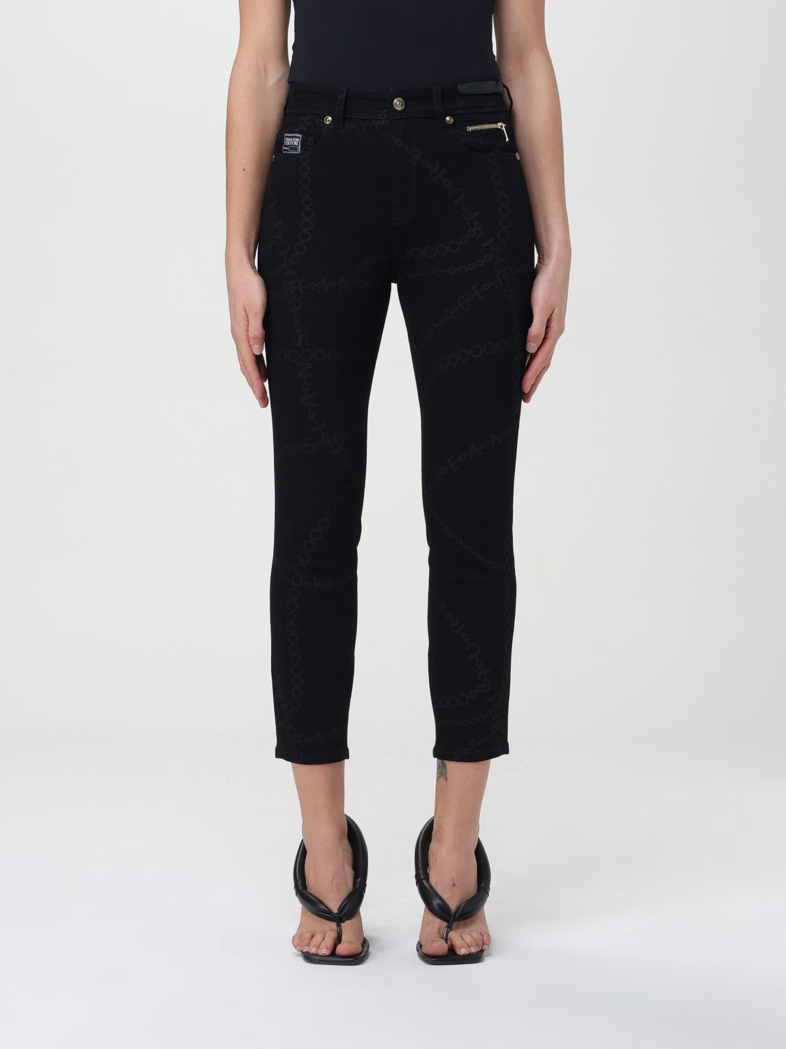 Versace Jeans Couture Jeans VERSACE JEANS COUTURE Woman colour Black