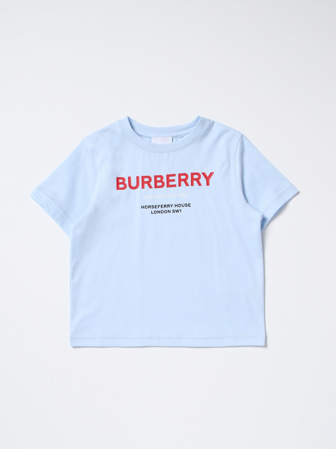 Burberry T-Shirt BURBERRY Kids colour Blue