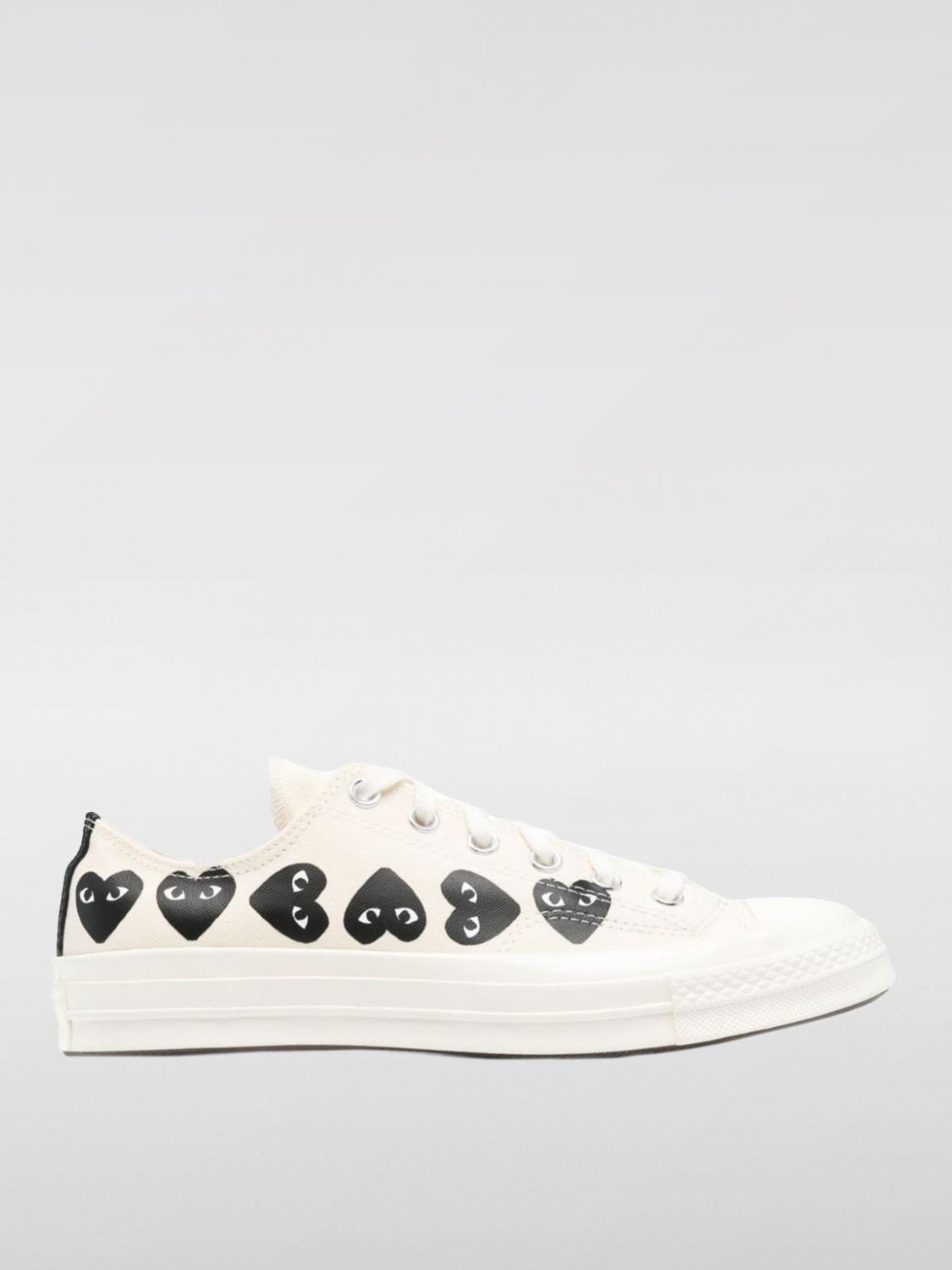 Comme Des Garçons Play X Converse Sneakers COMME DES GARÇONS PLAY X CONVERSE Men color White