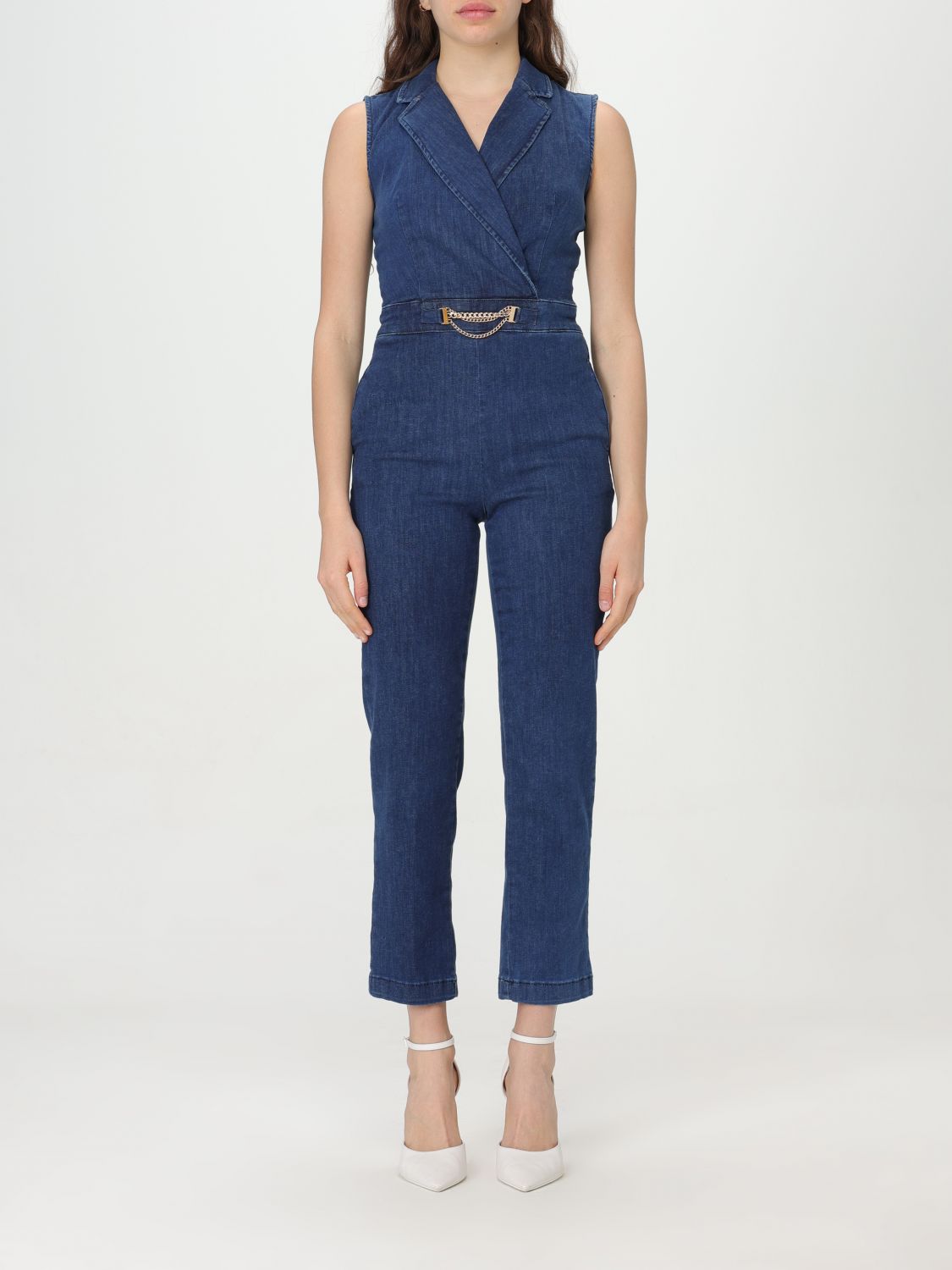 Liu Jo Jumpsuits LIU JO Woman colour Denim