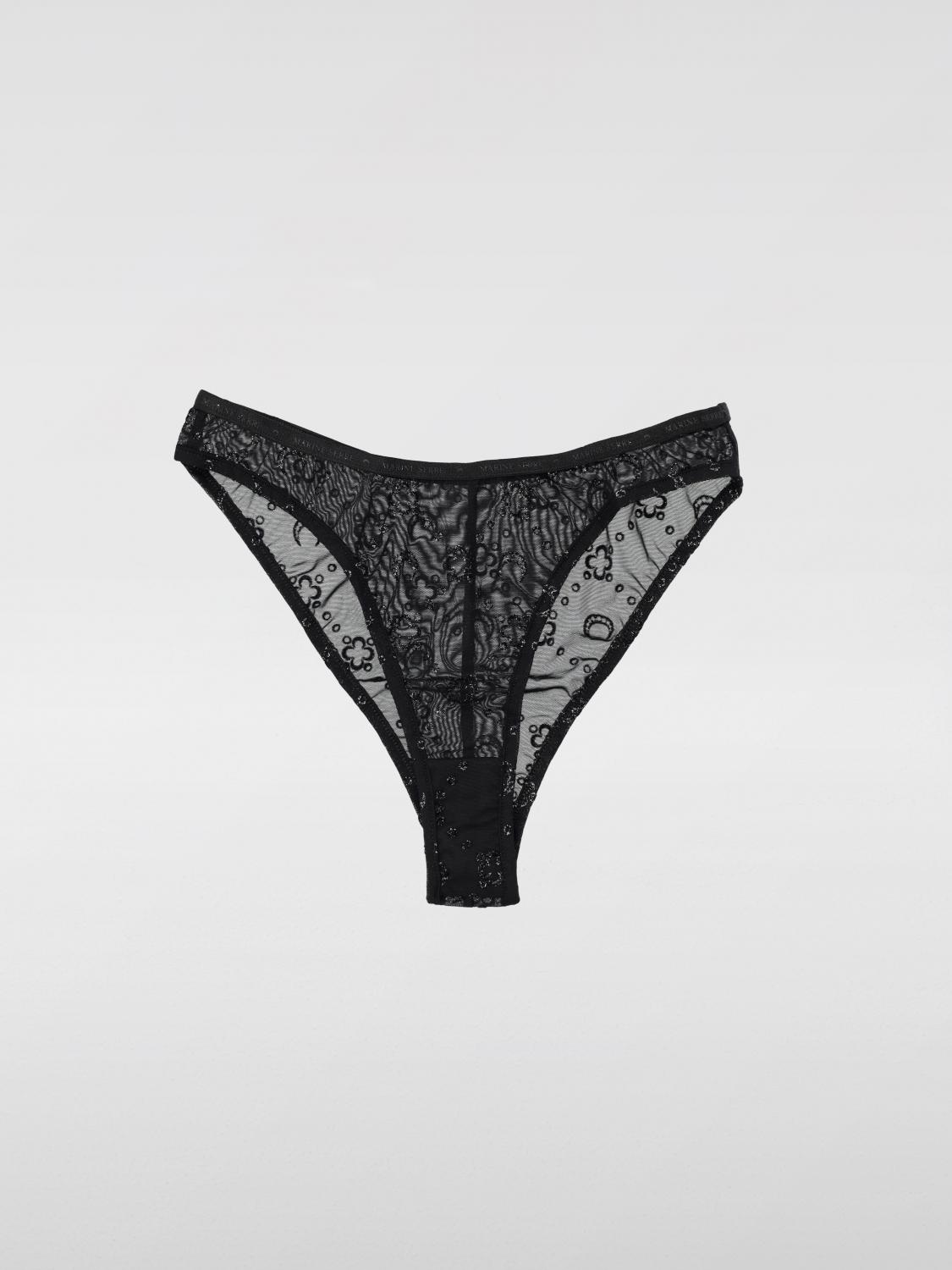 Marine Serre Lingerie MARINE SERRE Woman color Black