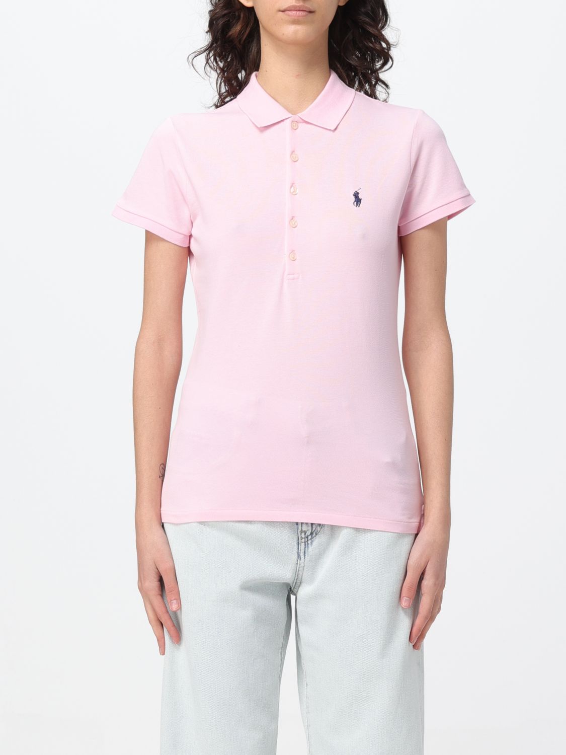 Polo Ralph Lauren Polo Shirt POLO RALPH LAUREN Woman colour Pink