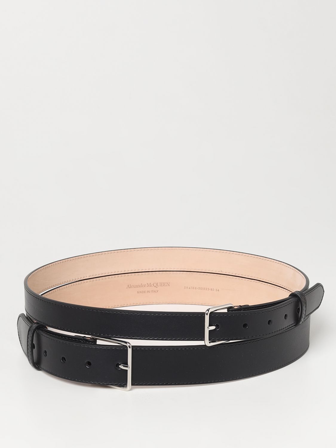 Alexander McQueen Belt ALEXANDER MCQUEEN Woman colour Black