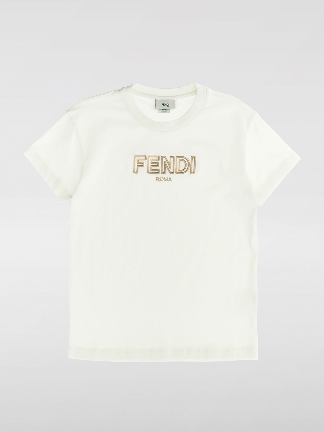 FENDI T-Shirt FENDI Kids color White