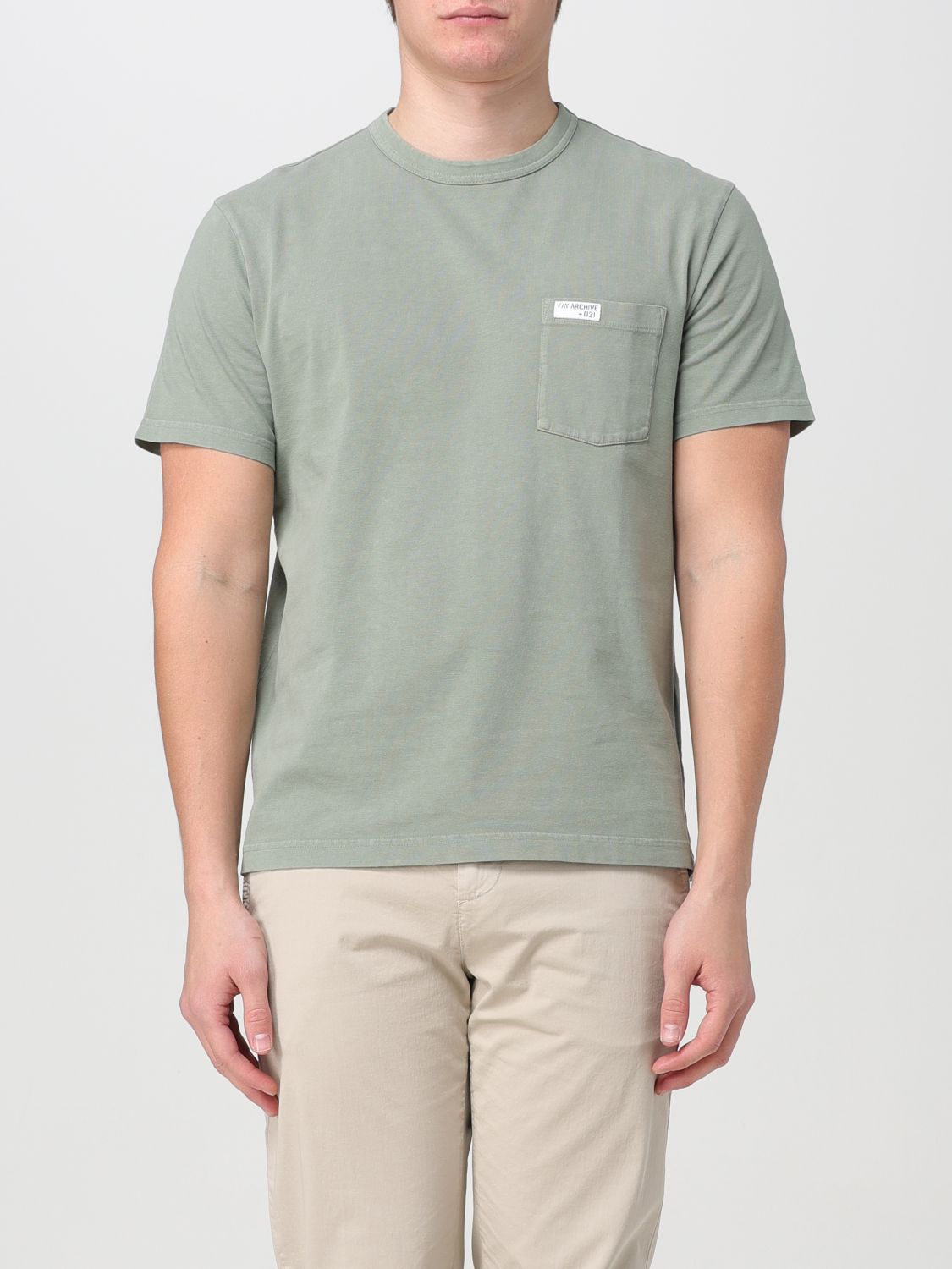 Fay T-Shirt FAY Men colour Grey