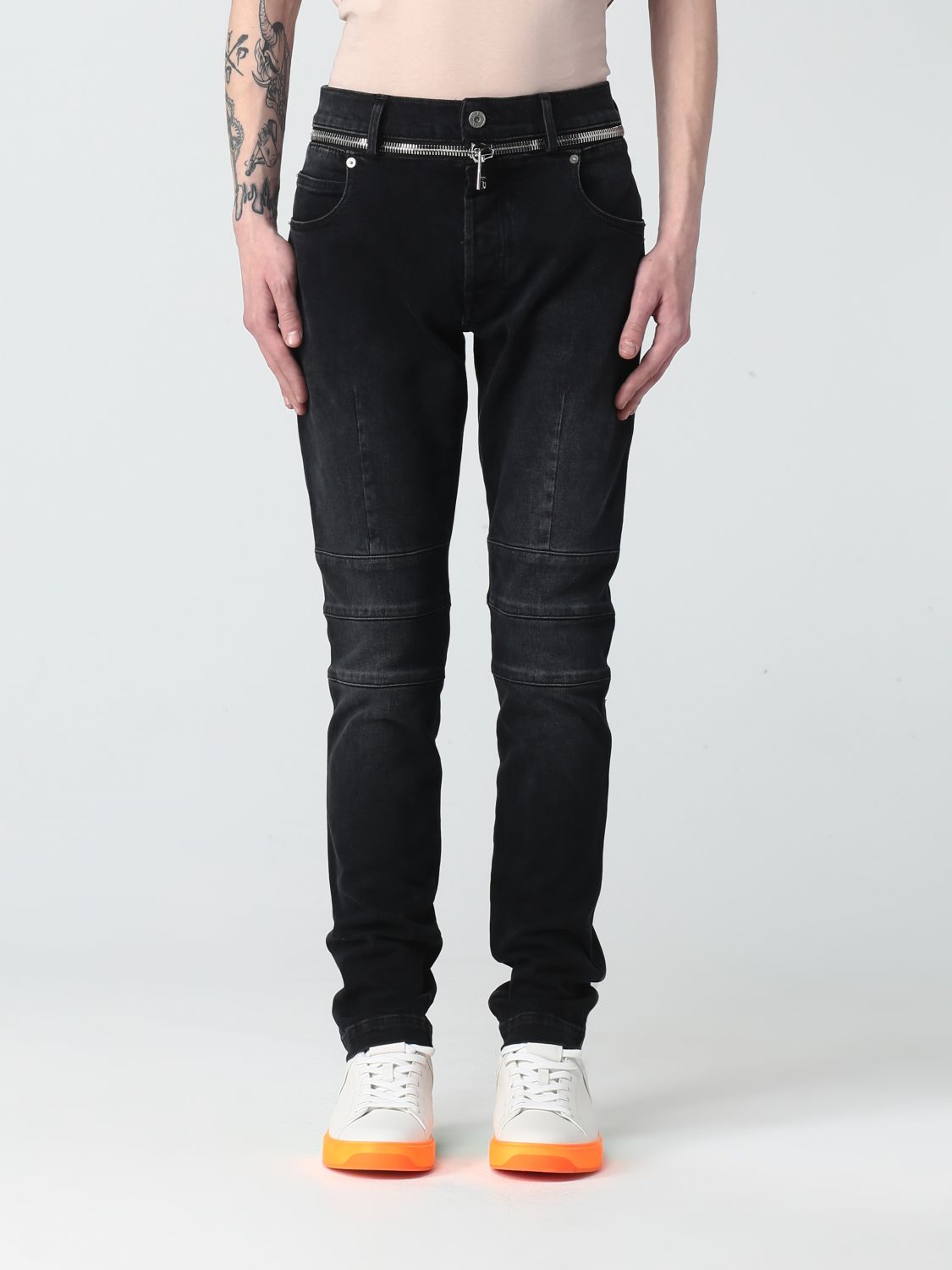 Balmain Jeans BALMAIN Men colour Black