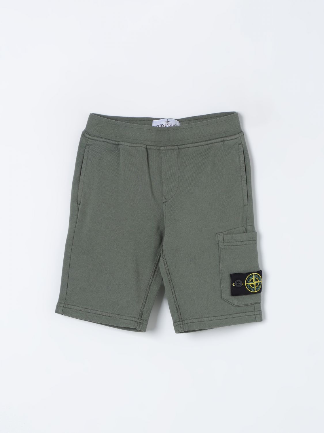 Stone Island Junior Shorts STONE ISLAND JUNIOR Kids colour Green