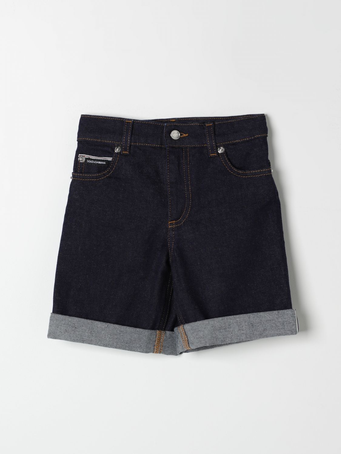 Dolce & Gabbana Shorts DOLCE & GABBANA Kids colour Denim