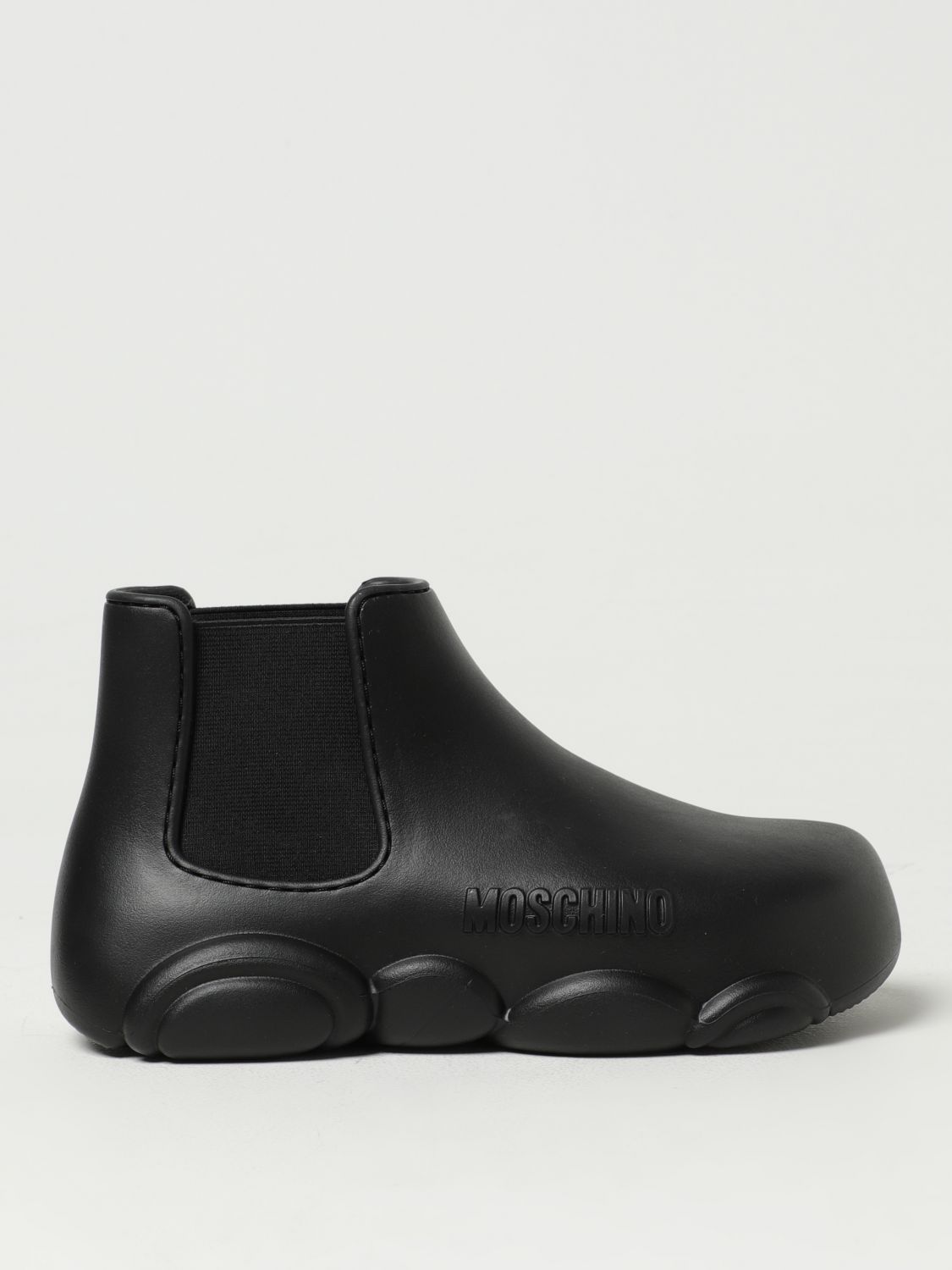 Moschino Couture Flat Ankle Boots MOSCHINO COUTURE Woman colour Black