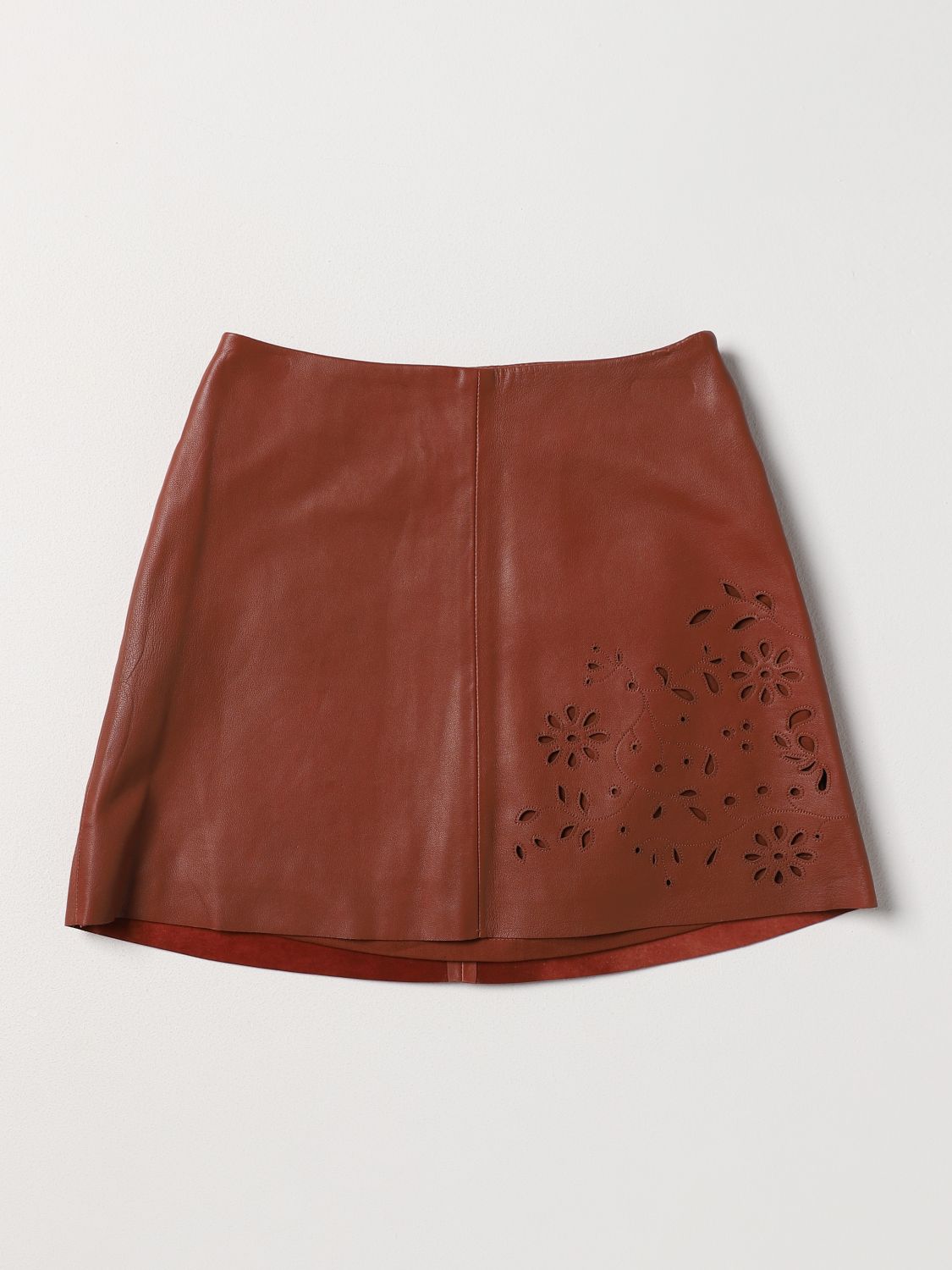 Chloé Skirt CHLOÉ Kids colour Burgundy