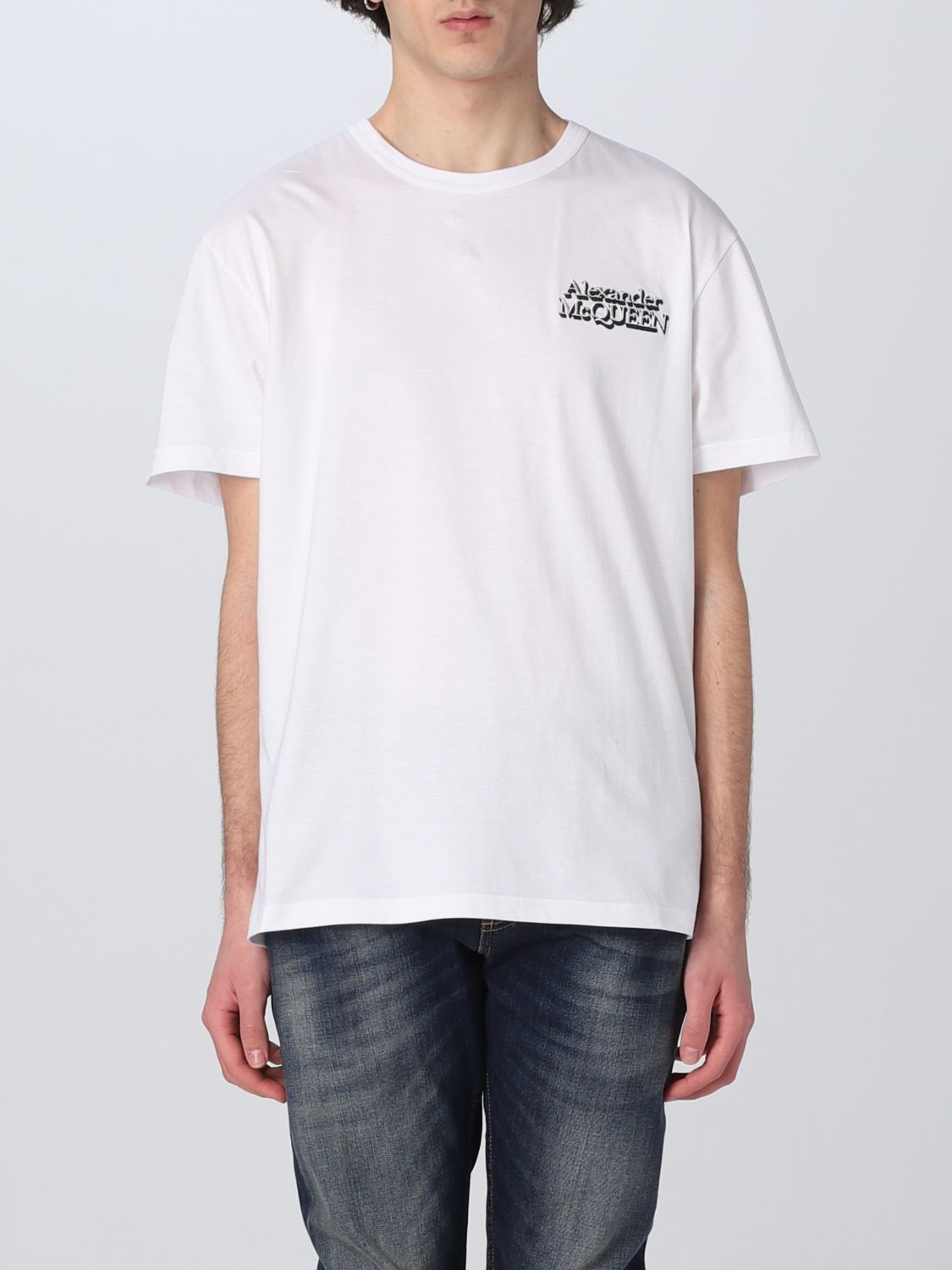 Alexander McQueen T-Shirt ALEXANDER MCQUEEN Men colour White