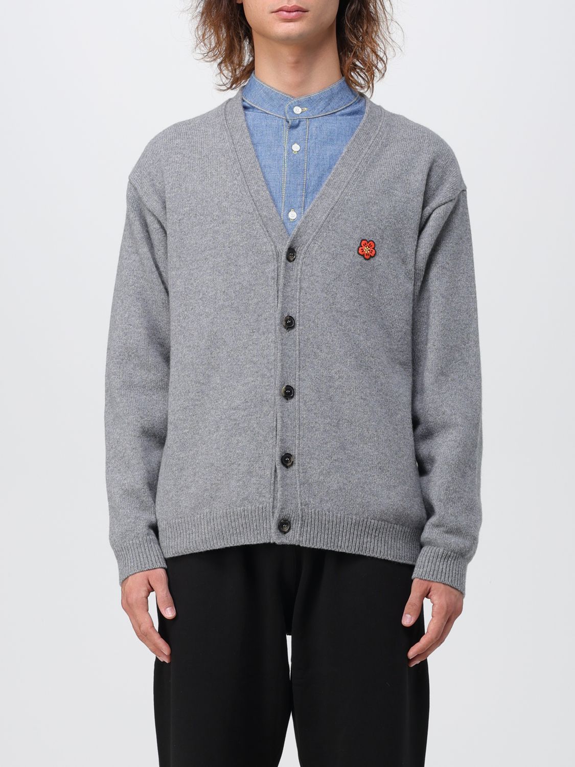 Kenzo Cardigan KENZO Men colour Grey