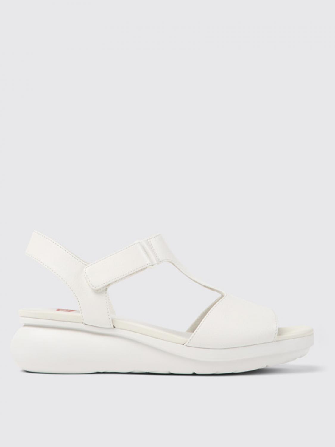 Camper Flat Sandals CAMPER Woman colour White