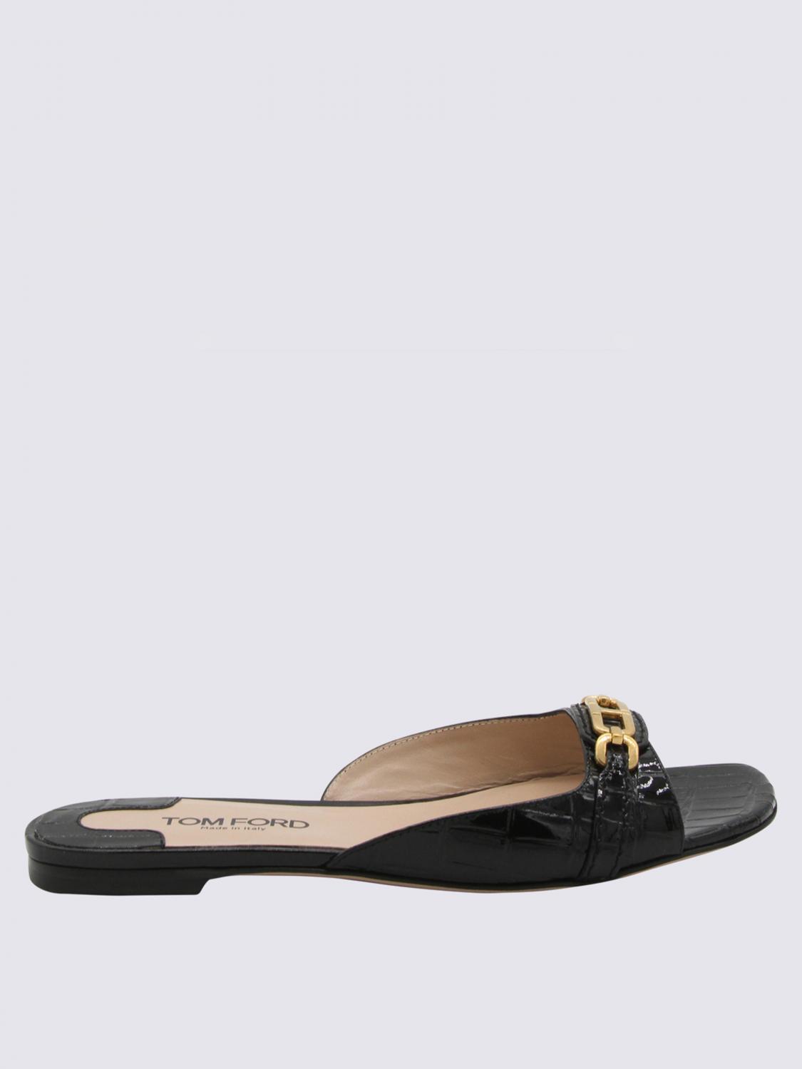 Tom Ford Flat Sandals TOM FORD Woman color Black